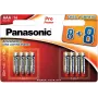 Pilhas alcalinas Panasonic Batteries LR03PPG/16BW 8+8 AAA, pack de 16