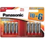 Pilha alcalina Panasonic Alkaline Power AA pack de 16 (10+6 bónus) LR6 1,5V