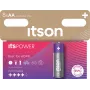 Pilhas alcalinas ITSON LR6IPO/8HH AA, pack de 8, 1,5 V, longa duração, sem mercúrio