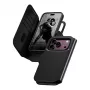 Carteira 2 em 1 com suporte CARE™ by PanzerGlass® Tango preta com MagSafe para iPhone 18 Pro / 17 Pro