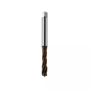 Macho de roscar M10 DIN-371C R40 (6H) HSSE-PM TiCN FAN macho de roscar à máquina