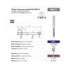 Macho de roscar à máquina M10 DIN 371B 6H HSSE-PM HL INOX para aço inoxidável