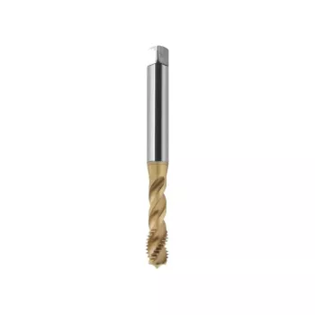 Macho de roscar à máquina M10x1 DIN 371 C R40 6H HSSE TiN 800X