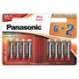Panasonic Pro Power LR6 pilhas, 6+2 un. (LR6PPG/8B (6+2))