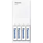 Panasonic eneloop BQ-CC87USB carregador com 4 pilhas recarregáveis de 1900 mAh (K-KJ87MCC40USB)