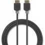 Nedis Cabo HDMI High Speed com Ethernet 4K@60Hz 18 Gbps 7,5 m Antracite