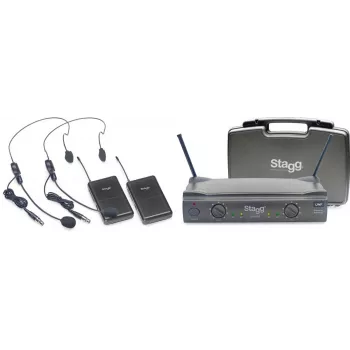 Stagg SUW 50 HH EG EU UHF Sistema de microfone de mão sem fios (863-865 MHz)