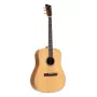 Stagg SA45 D-LW Guitarra acústica Dreadnought – tampo em abeto natural com fundo e ilhargas em tília
