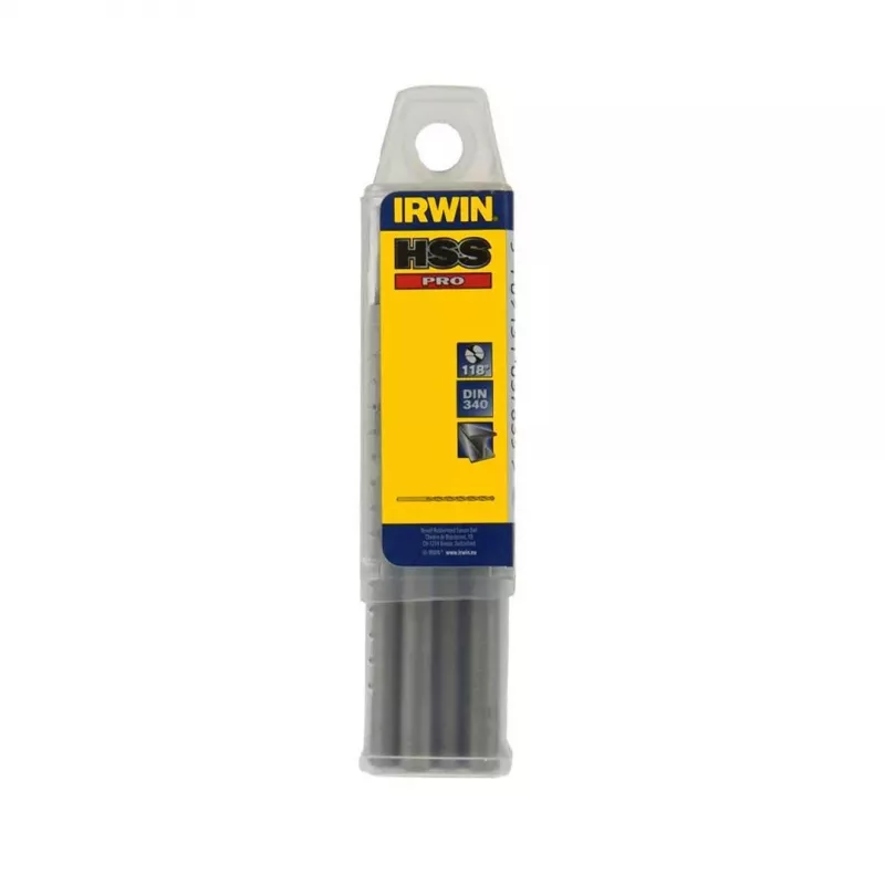 IRWIN Broca de metal longa 12,0 x 205 mm (5 unidades)