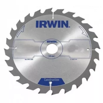 IRWIN Disco de serra WIDIA 250mm x 30mm furo, 40 dentes, pastilhas de metal duro, ATB, para madeira
