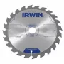 IRWIN Disco de serra WIDIA 250mm x 30mm furo, 40 dentes, pastilhas de metal duro, ATB, para madeira