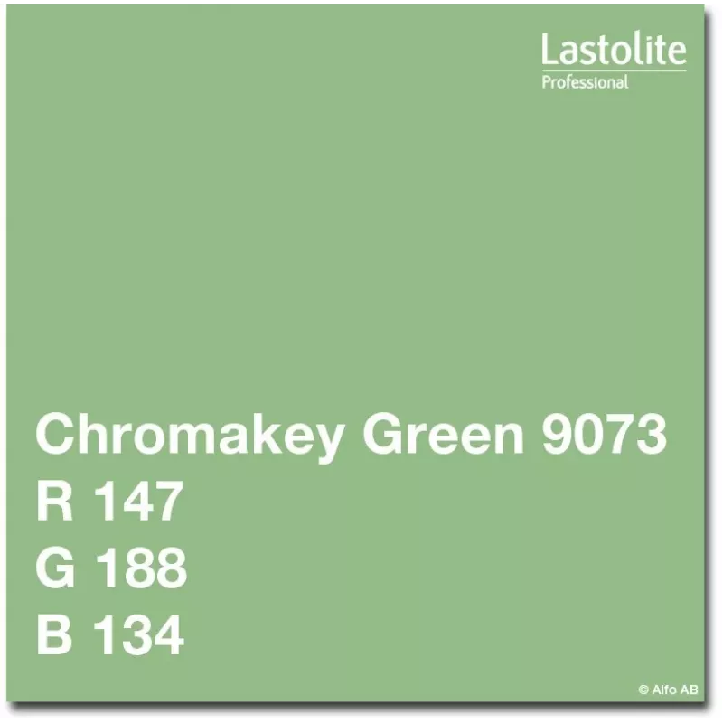 Manfrotto fundo de papel 2,72 x 11 m, verde chroma key (LL LP9073)