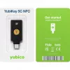 YubiKey 5C NFC chave de segurança - preto/dourado