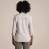Craghoppers NosiLife Pro LS Shirt III camisa de viagem mulher - Soft Mushroom, XS