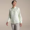 Craghoppers NosiLife Adventure LS Shirt III camisa de viagem mulher - Pear Drop, tamanho S