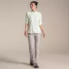Craghoppers NosiLife Adventure LS Shirt III camisa de viagem mulher - Pear Drop, tamanho S