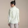 Craghoppers NosiLife Adventure LS Shirt III camisa de viagem mulher - Pear Drop, tamanho S