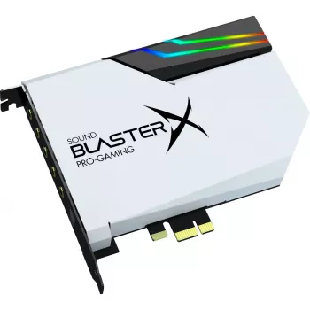 Creative Labs Sound BlasterX AE-5 Plus Pure Edition placa de som gaming PCIe