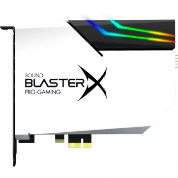 Creative Labs Sound BlasterX AE-5 Plus Pure Edition placa de som gaming PCIe