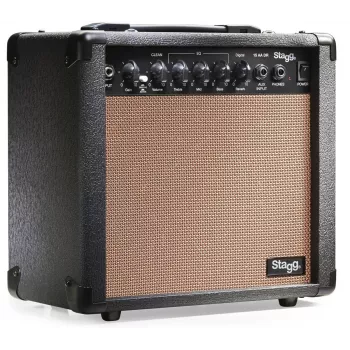 Stagg S15AADR amplificador combo acústico 15W com reverb digital