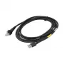 Honeywell CBL-500-300-S00-07 cabo de alimentação USB, 3m, preto, tipo A para tipo B, 5V