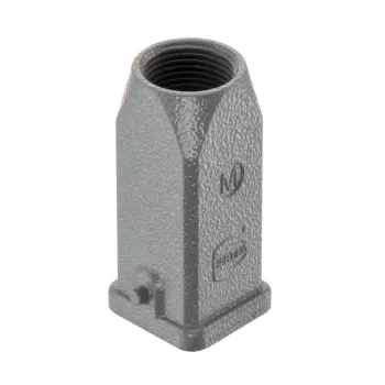 HARTING Han 3A capa M20 saída de cabo reta cinzento-poeira 19200031440