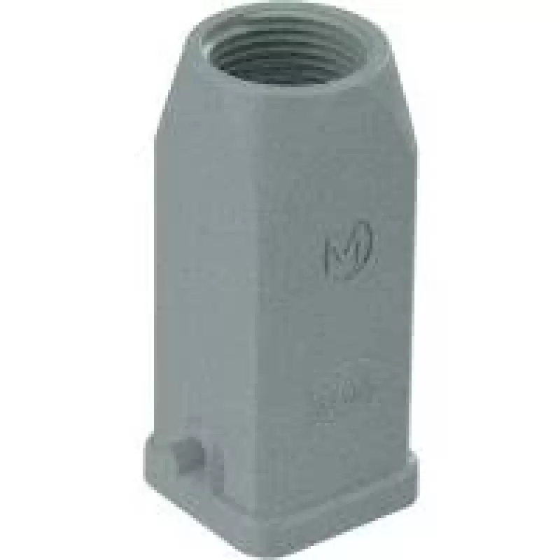 HARTING Han 3A capa M20 saída de cabo reta cinzento-poeira 19200031440