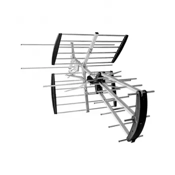 Antena direcional para exterior DVB-T / DVB-T2 DPM HN63NWZ com filtro LTE, 32 elementos, amplificador incorporado