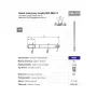 Macho de roscar à máquina M12 DIN 376 C 6H HSSE-Co5 para aço inoxidável