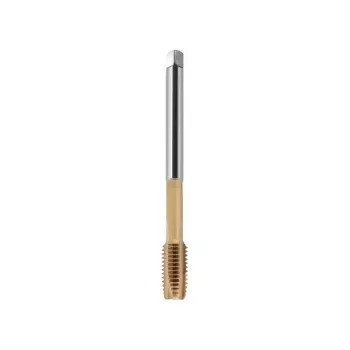 Macho de roscar M10 DIN-376B (6H) HSSE TN 800X - macho de roscar à máquina helicoidal para furos passantes
