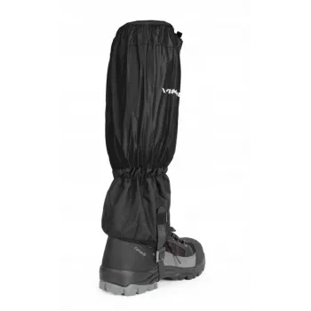 VIKING Triglav Polainas S/M Preto - Polainas impermeáveis para caminhada e trekking com membrana Aqua Thermo Tex