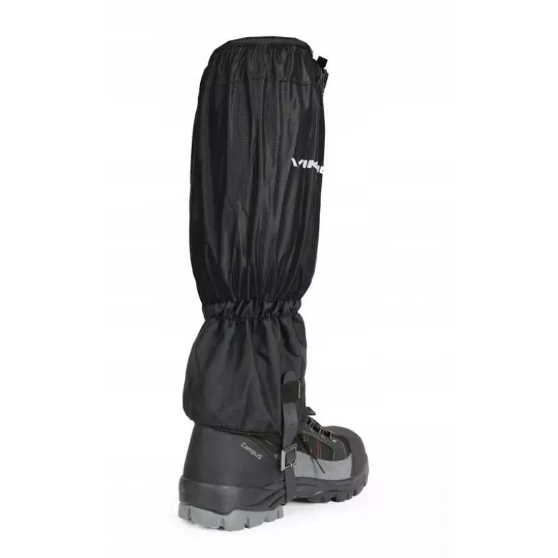 VIKING Triglav Polainas S/M Preto - Polainas impermeáveis para caminhada e trekking com membrana Aqua Thermo Tex