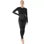 VIKING Ilsa Conjunto de roupa térmica interior para mulher Preto L