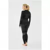 VIKING Ilsa Conjunto de roupa térmica interior para mulher Preto L