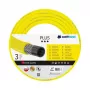 CELLFAST 10-201 ECONOMIC Mangueira de jardim 50 m, 1/2 polegadas, PVC de 3 camadas, Amarelo, Superfície