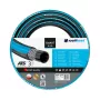 CELLFAST SMART ATS Mangueira de jardim 3/4 polegadas 25m - 6 camadas, anti-torção, resistente a UV e algas, apta para contacto alimentar