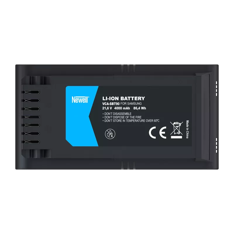 Newell Bateria de substituição para Samsung VCA-SBT90 – 21,6 V 3000 mAh Li-Ion para aspiradores da série Jet