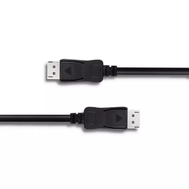 Cabo DisplayPort v1.1 macho-macho 4K Qoltec 5m preto