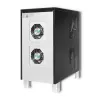 UPS online de dupla conversão trifásico Qoltec 53948 10kVA 8kW com LCD