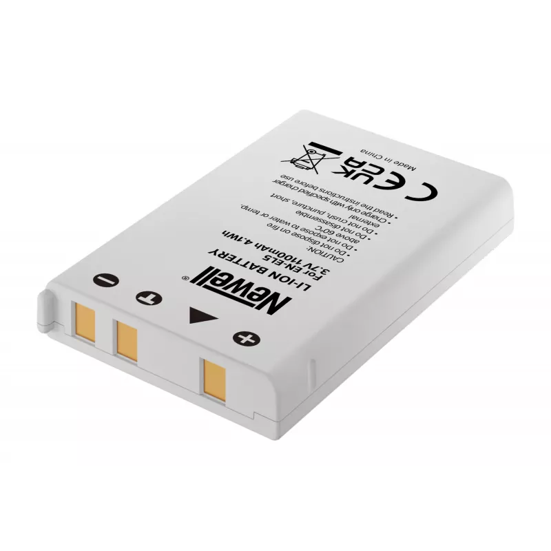Bateria de substituição Newell para Nikon EN-EL5 (Li-Ion, 3,7V, 1100mAh)