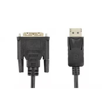 Cabo adaptador DisplayPort para DVI-D Accura 1,8 m preto