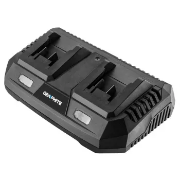 Carregador duplo de baterias GRAPHITE Energy+
