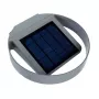 Aplique de parede redondo solar LED GreenBlue GB130 3W - preto, IP65, sensor de movimento PIR, 300lm