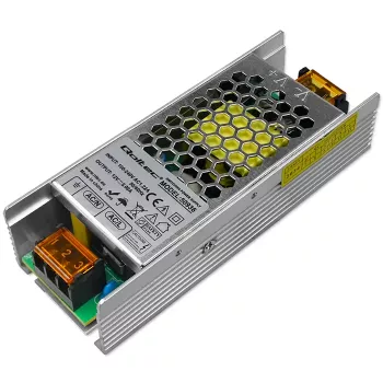 Fonte de alimentação LED slim Qoltec 60W 12V 5A IP20 fonte de alimentação comutada 50936