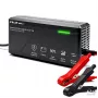 Carregador de bateria LiFePO4 Qoltec 52670 12V 10A carregamento inteligente com indicadores LED