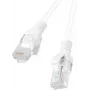 Lanberg Pack de 10 Cabos de Rede Cat.5e UTP 1,5 m Branco Fluke Passed