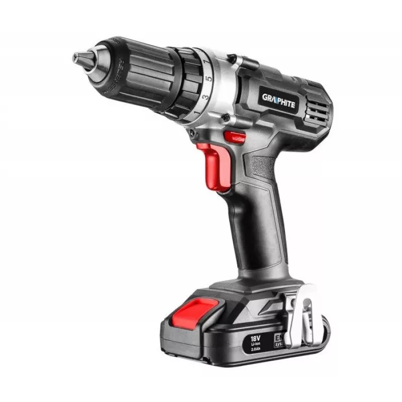 GRAPHITE 58G006 aparafusadora com percussão de aperto rápido Energy+ 18V 1250 rpm