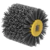 DEDRA DED79334G escova de lixar de nylon para máquinas de satinar e polir, 120 x 100 mm, grão 400