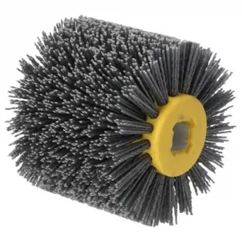 DEDRA DED79334G escova de lixar de nylon para máquinas de satinar e polir, 120 x 100 mm, grão 400