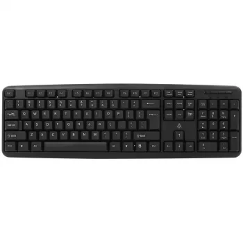 Accura Vista ACC-K1411 teclado com fio de tamanho completo, USB, QWERTY, preto